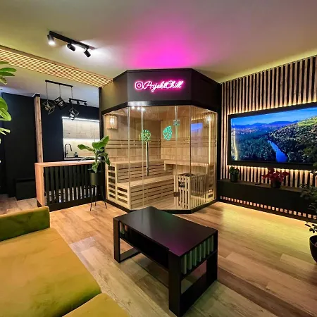 Projekt Chill - Apartament Z Sauna Przy Plazy Gdańsk