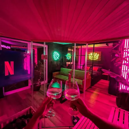 Lägenhet Projekt Chill - Apartament Z Sauna Przy Plazy Gdańsk